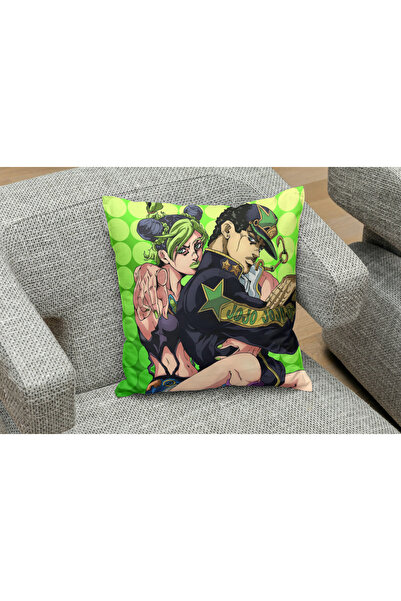 owl bag JoJo's Bizarre Green Sa deznom Square Jastuk CASE