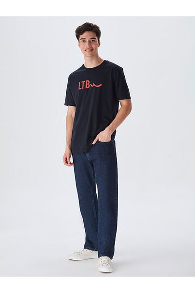 Ltb Μπλουζάκι με λογότυπο Navy Blue