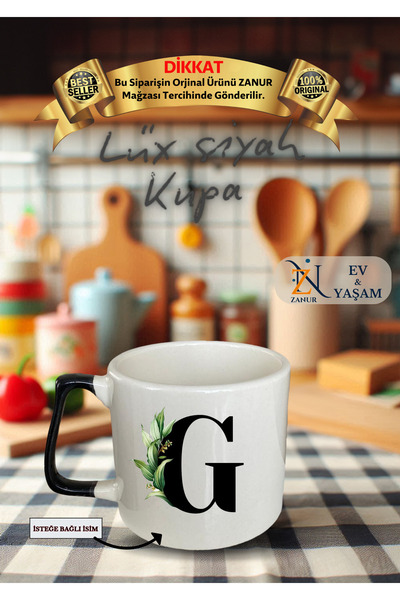 zanur 11 Different Options G-Letter Mug Cup - Glasses and Various Mugs in Our...