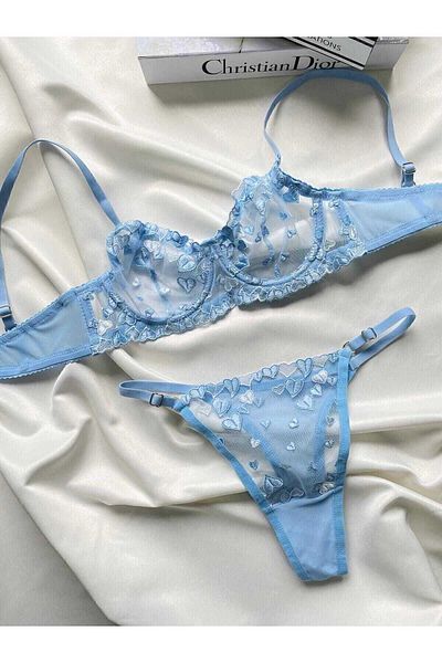 more than socks Γυναικείο Δαντελένιο Σετ Bralet (Σουτιέν & στρινγκ)