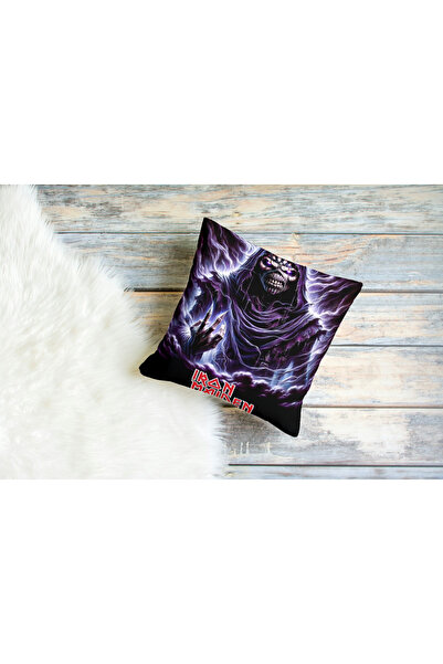 owl bag Metal muzički bend Iron Maiden ljubičasta Sa deznom kvadrat Jastuk KU...