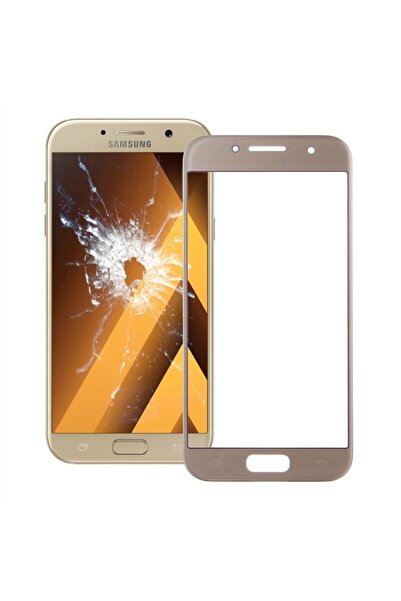 EYKA ELEKTRONİK عدسة متوافقة مع هاتف Samsung Galaxy A320 باللون الذهبي