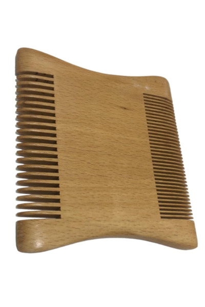 Efsoon Organics Ξύλο οξιάς διπλής όψης - Ξύλινη χτένα
