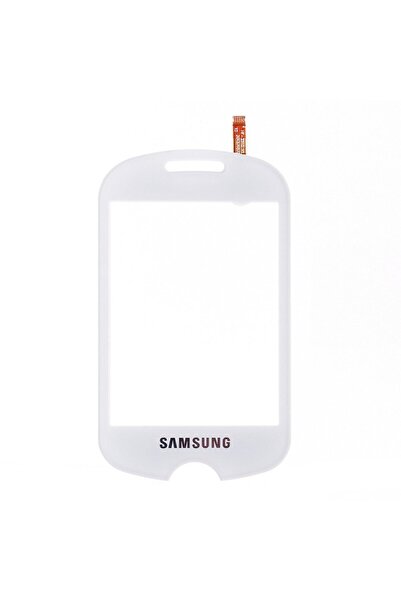 EYKA ELEKTRONİK سامسونج جنوة C3510 متوافق مع اللمس باللون الأبيض بدون غلاف