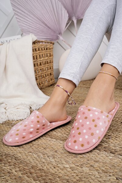 Modafırsat Women's Winter Slippers Plush Washable Daily House Slippers Guest Dowry Bundle Bridal Slippers