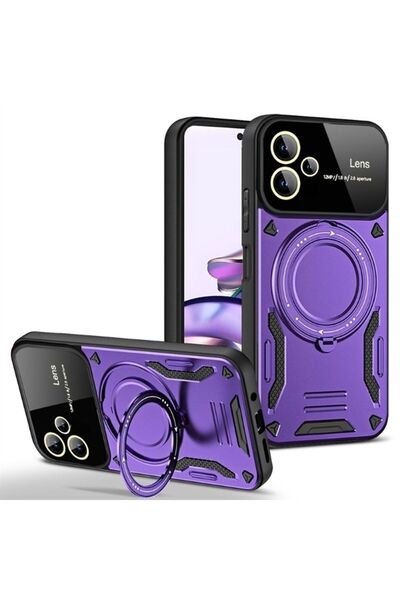 Rivor Xiaomi Redmi Note 13 Pro Plus+ 5G Kılıf Kamera Lens Korumalı Magsafe De...