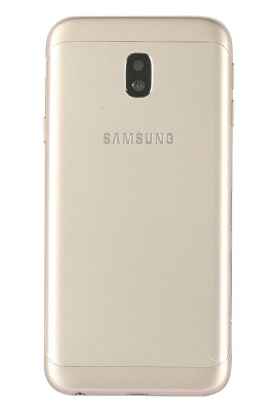 EYKA ELEKTRONİK Samsung Galaxy J3 Pro 2017 J330 Uyumlu Kasa Gold Çıtalı