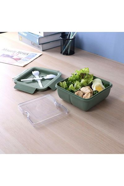 ORCHID SUPERLOCK WHEAT STRAW ECO SQ LUNCH BOX 1000ML