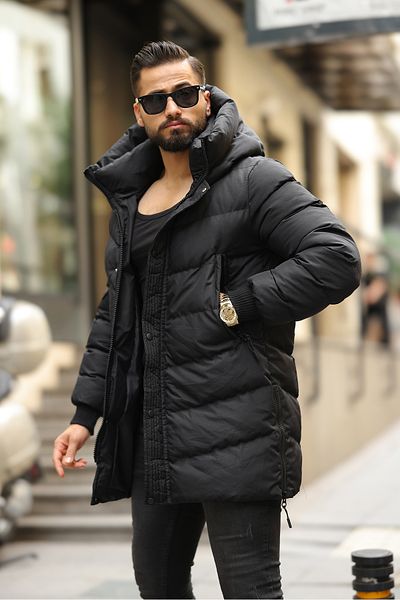 MODA ΑΝΔΡΙΚΟ ΧΕΙΜΕΡΙΝΟ ΜΑΚΡΥ ΠΑΛΤΟ ΜΕ ΛΕΠΤΟΜΕΡΕΙΑ ΦΕΡΜΟΥΡ