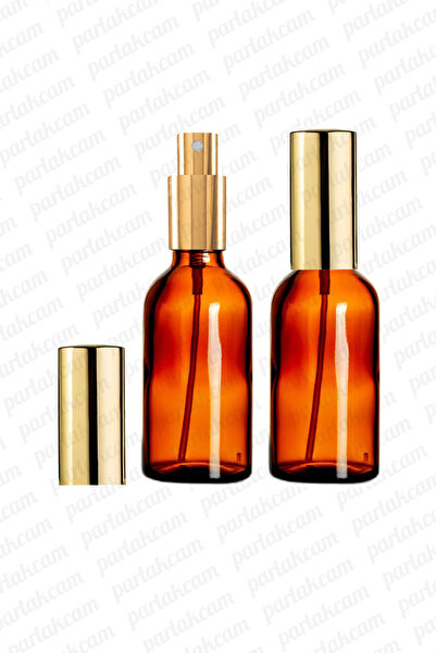 parlakcam 50ml Altın Renkli Full Metal Lüx Sprey Şişe, Parfüm Kolonya vb İçin...
