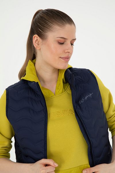 U.S. Polo Assn. Women's Navy Blue Vest 50280834 -Vr033
