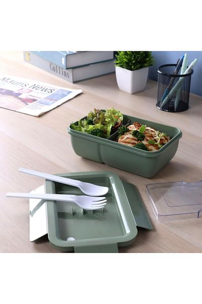 ORCHID SUPERLOCK WHEAT STRAW ECO RECT LUNCH BOX 1000ML
