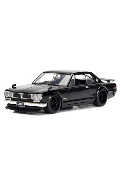 TOYFEST Jada 1/24 Fast & Furious 1971 Nissan Skyline Koleksiyonluk Model Araba