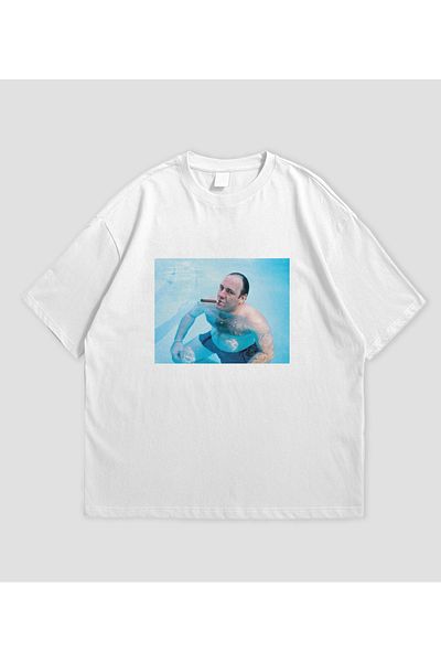 SVART WEAR The Sopranos - Tony Soprano Printed Oversize T-Shirt