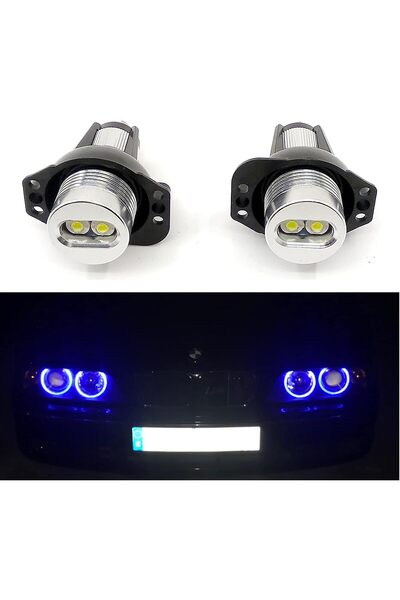 idealaksesuar E90 E91 Led Far Ampulü Mavi Renk Led Far Ampulü 12w 900LM