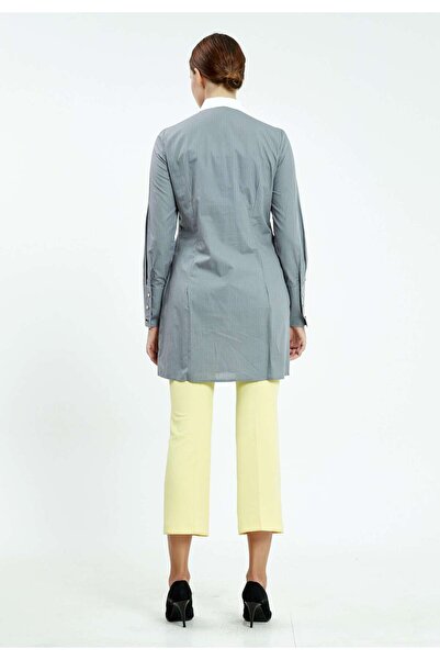 istanmall Μονόχρωμο μακρυμάνικο τουνίκ - SER23380GBY