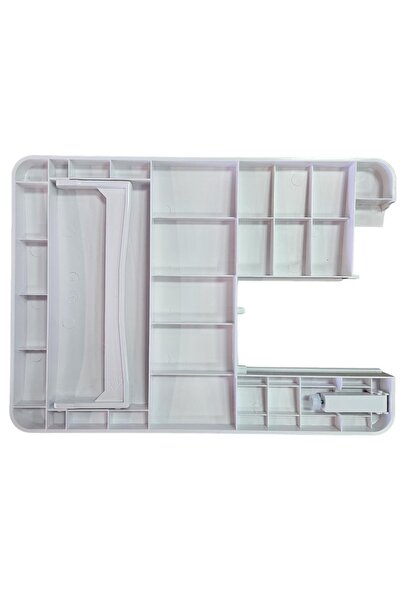 Moonstar Model 2200 Elektronik Ev Tipi Düz Dikiş Makinesi Uzatma Tablası Beyaz