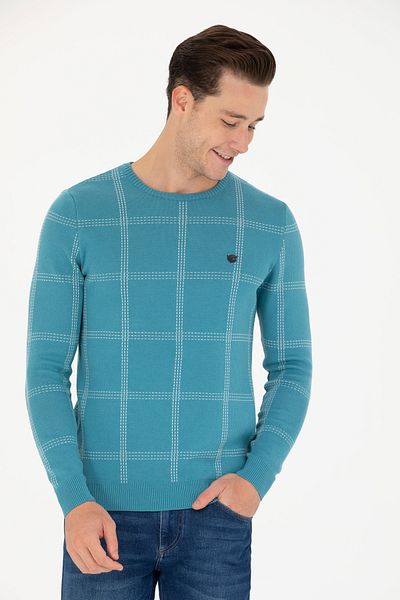 U.S. Polo Assn. Pulover Petrol pentru bărbați 50272088 -VR102