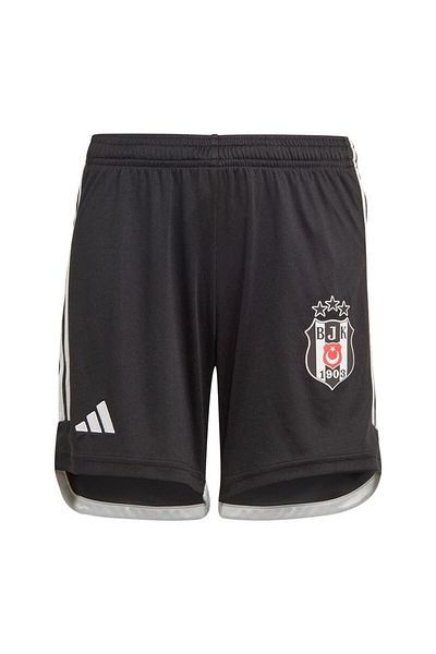 adidas Children's Above Knee Black Shorts (HY0327)