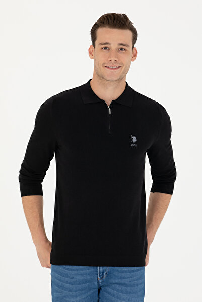 U.S. Polo Assn. Men's Black Sweater 50275928 -Vr046