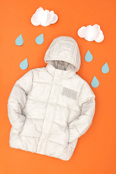 U.S. Polo Assn. Palton Stone cu glugă pentru băiat 50271498-VR049