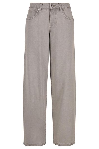 Urban Classics Damen Mid Waist 90er Jeans
