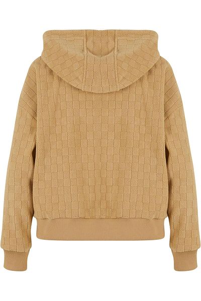 Urban Classics Jaquard Velvet Zip-hoody