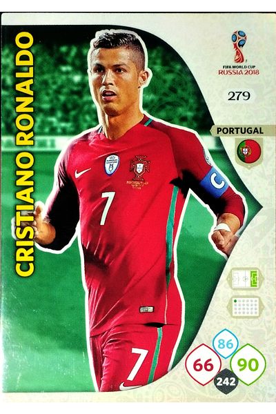 Panini Cristiano Ronaldo 2018 Wc Card