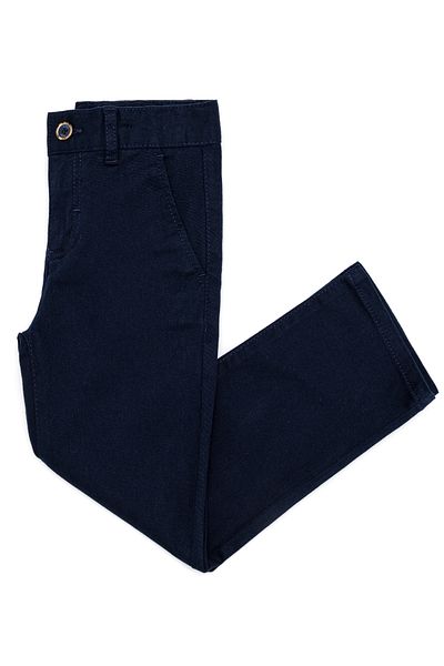 U.S. Polo Assn. Boy's Navy Blue Canvas Pants 50253389 -Vr033