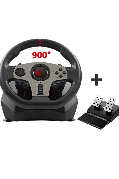Rampage V900-s Ps3/ps4/pc/xboxone/xbox360 Swıtch 6 In 1 Pedallı Gaming Oyuncu Direksiyonu Direksiyon Seti