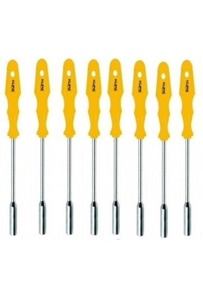 Berlin-Sel 8 Pieces Socket Screwdriver Set 6 7 8 9 10 11 12 13 mm
