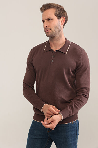 Give Way Erkek Pamuk Triko Kazak (HEDİYE KUTULU)