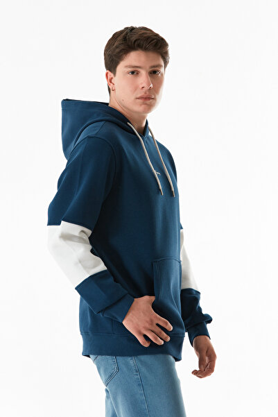 Fulla Moda Φούτερ με κουκούλα με κουκούλα με 3 κλωστές