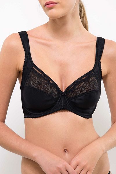 Pierre Cardin Women's Skin 7013 Melodie Underwire Gathering Minimizer Bra