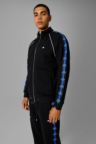 Ellesse Ανδρικό Sweat EM204-BK - Με φερμουάρ