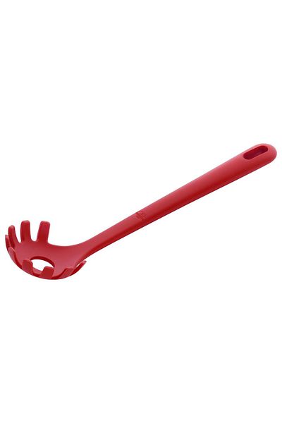BALLARİNİ Ballari Rosso Silicone Pasta Ladle 29 Cm