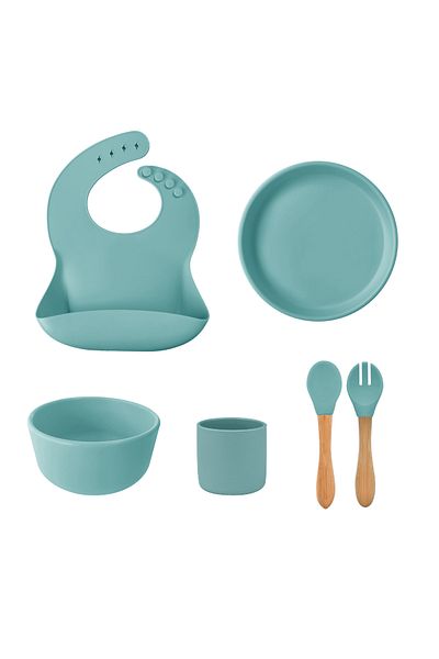 OiOi Nutrition Set Blw Set Iii - Aqua Green