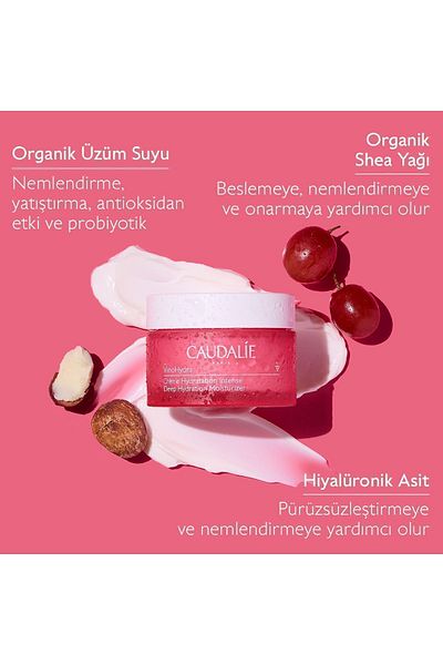 Caudalie VinoHydra - Intensive Care Cream Moisturizer