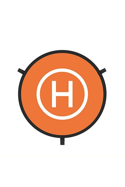 APWIKOGER Drone Landing Pad Foldable Quadcopter Parking Apron Pad Elastic UAV Universal Apron Pad for DJI M...