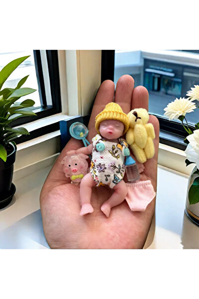 OtardDolls دمية سيليكون مقاس 3.15 بوصة و8 سم، جسم كامل من السيليكون، فتاة صغي...