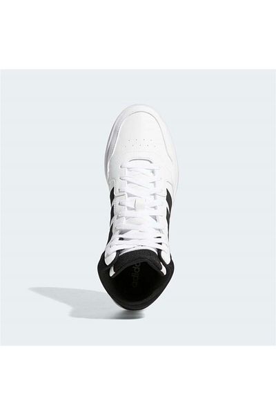 adidas Ανδρικά παπούτσια μπάσκετ Hoops 3.0 Mid Lifestyle Classic Vintage Λευκά Gw3019