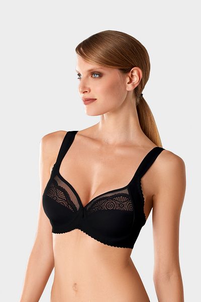Pierre Cardin Women's Skin 7013 Melodie Underwire Gathering Minimizer Bra