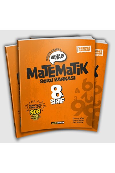MARATON YAYINCILIK Maraton Yayıncılık 8. Sınıf Bana Bi Matematik Soru Bankası
