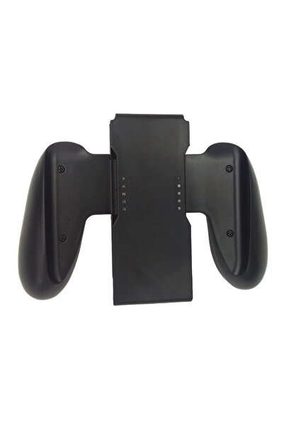 Choice حامل قبضة ألعاب أسود قطعة واحدة لجهاز تحكم نينتندو سويتش جوي-كون، مقبض ألعاب سلس التشغيل