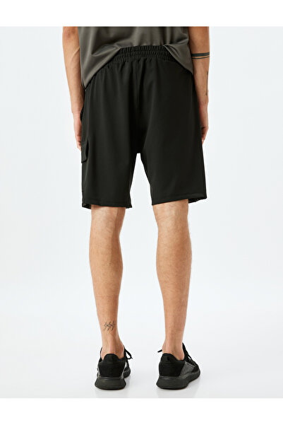 Koton Beli Bağcıklı Cepli Kısa Spor Şort