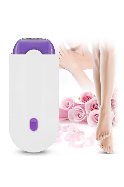 Choice 2 in 1 Electric Lady Hair Trimmer USB Rechargeable Sensor Light Women Hair Remover Painless Shavi...