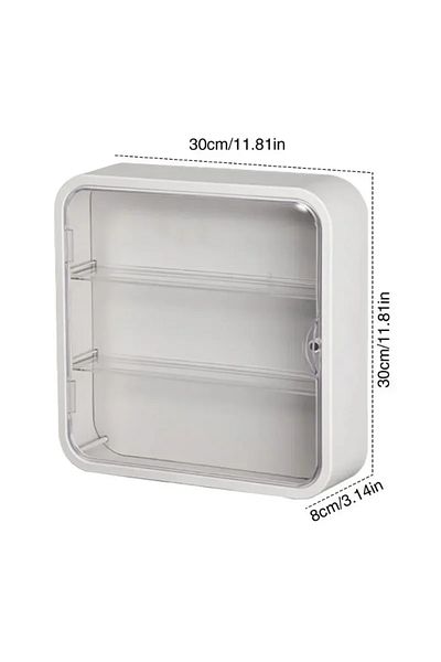 Choice Clear Acrylic Blind Box Jewelry Figures Showcase Wall Mounted Display Case Figures Stand Dust Dis...