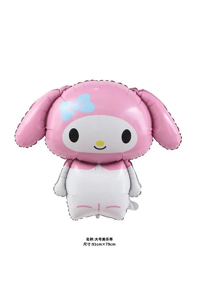 Sanrio Balloon Kawaii Anime Kuromi My Melody Cinnamoroll Birthday Party Decoration Jumbo Balloons...