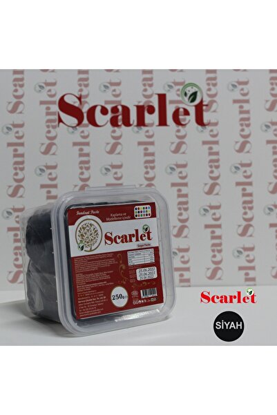scarlet Şeker Hamuru Siyah 500 gr.