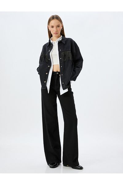 Koton Stoned Denim Jacket